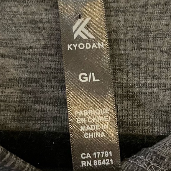 Kyodan Gray Hoodie Pullover Sweatshirt Women’s Aize Size L - Picture 6 of 6